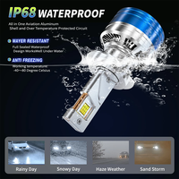 HYNBYZJ H7 H4 H11 phare LED haute puissance 8580 CSP Canbus phare de voiture H8 H9 9005 HB3 9006 HB4 9012 HIR2 lampe 6000K Auto lumières
