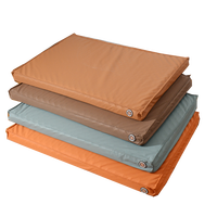 Tapis pour animaux de compagnie imperméable et antidérapant universel et lit pour chien et chat en mousse à mémoire de forme à motif solide de style moderne pour tous les animaux de compagnie