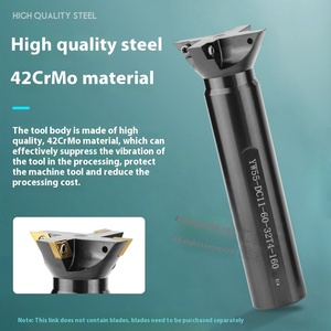 YW ODM 60 thẳng Shank Carbide tia-in tráng 2-sáo CNC gia công Trung tâm phay phay 45 55 <span class=keywords><strong>dovetail</strong></span> hình chữ V phay - Product Image 3