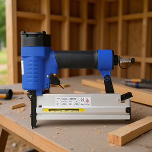 Cloueuse pneumatique Fervi 18 Ga 10-40 mm pour charpente et menuiserie - Product Image 3