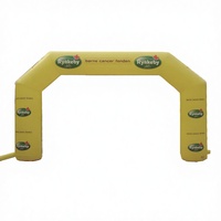 Arche publicitaire gonflable sur mesure en promotion pour événements sportifs, ligne de départ, marathon, triathlon