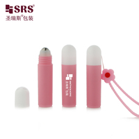 Botol Roll-on Plastik PCR Kosmetik Portabel 20ml 25ml Kustom, Penyegar Anti Gatal