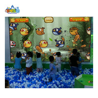 Jeux vidéo interactifs d'intérieur pour enfants, projecteur mural/sol en métal pour une utilisation éducative ou ludique à domicile