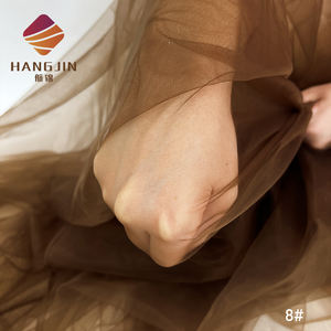 בד טול לכלה בגוון עור טבעי, בד רשת בלתי נראה, רשת עור רכה, ניילון שקוף, בד רשת דק לחתונה - Product Image 3