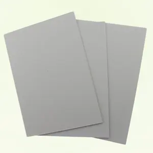 500gsm Grey Chip Board Hard Stiff 1.5mm Thick Card Board