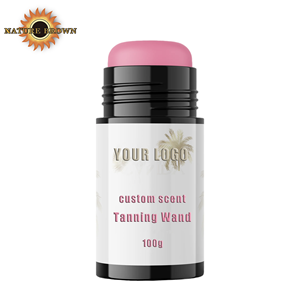 ODM/OEM produit personnalisable Vegan corps bâton ombre foncée hydratant autobronzant faux bronzage baguette - Product Image 1