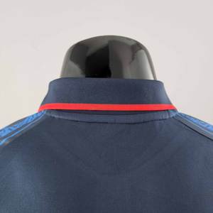 قمصان كرة قدم بالجملة للرجال البالغين بشعار مخصص، 100% بوليستر، طباعة بالنقل الحراري، ياقة بولو، وزن القماش 300 جرام - Product Image 3