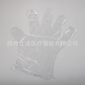 Gants jetables, gants de restauration pour manger du homard et des gâteaux, gants en film PE en gros, gants en film transparent - Product Image 2