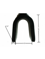 Clé de serrage pour compteur d'eau 17 pouces avec poignée ergonomique en T – Outil de plomberie