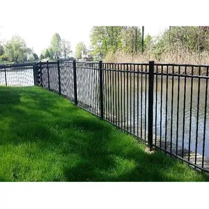 Custom Cheap Powder Coated Decorative Metal Fence Panels Classic Outdoor Garden Fencing Aluminium Security Fence