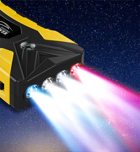 1000A 피크 99800mAh 12V 자동차 점프 스타터 파워 뱅크 45W 출력 다중 전압 LCD 화면 LED 탑재 승용차 트럭 비상용 - Product Image 6