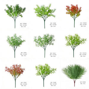 Tiges de verdure artificielle multi-styles : Plante araignée, Pothos, Gladiolus, Cycad pour la décoration intérieure et les accessoires photo - Product Image 3