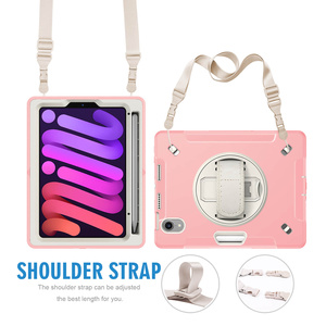 [Funda para tableta resistente] Pink Tpu Pc Kickstand Anti Scratch Funda para tableta a prueba de golpes para <span class=keywords><strong>Ipad</strong></span> <span class=keywords><strong>Mini</strong></span> 6 8,3 pulgadas <span class=keywords><strong>2021</strong></span> Funda para niños - Product Image 4