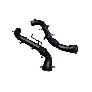 Sistema de escape Catback Vortex OEM Titanium Valvetronic After Market para McLaren MP4 con salida directa y sección de cabezal. - Product Image 1