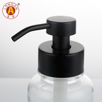 Bouteilles en verre de 400 ml en gros pour distributeur de shampoing et de savon liquide avec pompe à lotion pour hôtels, cuisines et salles de bain