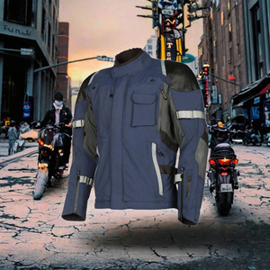 Vestes de moto pour hommes et femmes adultes, respirantes, à imprimé numérique, anti-UV, coupe-vent, en polyester, manches longues, pour la course hors route - Product Image 3
