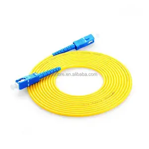Fabrika kaynağı yüksek kaliteli fiber optik zırhlı ara kablolar 2.0 3.0mm pigtail yama kabloları LC SC kapalı fiber optik süveter