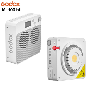 GODOX ML100 Bi 100W Lumière de <span class=keywords><strong>streaming</strong></span> en direct bicolore, lumière vidéo de scène nocturne extérieure, perle de lumière COB, lumière portable de poche - Product Image 3