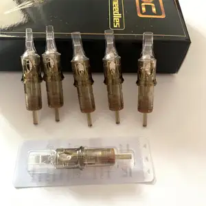 Bán cũng loại mới phổ quát lông mày kim Cartridge vàng dùng một lần bút Cartridge