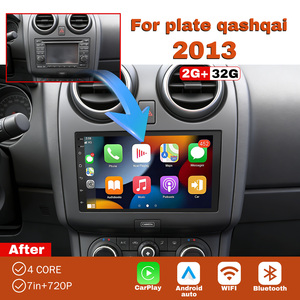 Lecteur multimédia <span class=keywords><strong>pour</strong></span> voiture avec écran 7 pouces, système Android, navigation <span class=keywords><strong>GPS</strong></span>, CarPlay <span class=keywords><strong>pour</strong></span> <span class=keywords><strong>Nissan</strong></span> <span class=keywords><strong>Qashqai</strong></span> 2013, lecteur Android - Product Image 1