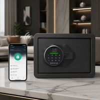 Serrure électronique intelligente WiFi Tuya, serrure à empreintes digitales biométriques, écran tactile, clavier numérique, pour la sécurité à domicile, au bureau, coffre-fort