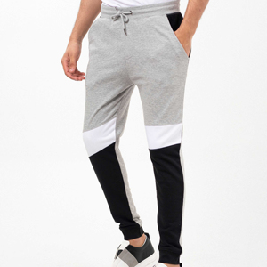 Wholesale Lightweight Casual Blank Sweatpants <b>Trousers</b> Custom Logo Fleece <b>Cuffed</b> Bottom with Pockets Drawstring for Streetwear - Product Image 4