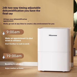 Deshumidificador Doméstico para Dormitorio, Absorción de Humedad, Equipo de Secado a Prueba de Humedad con Intercambio de Calor, Deshumidificador Hisense - Product Image 5