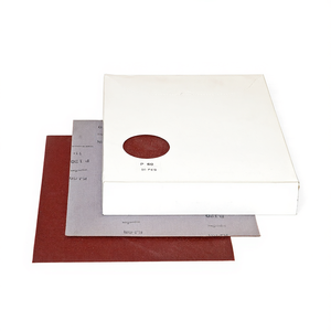 Hojas de Papel de Lija Recubiertas de Resina Fervi P120, 50 Piezas, Abrasivos para Pulir Madera y Metal - Product Image 2