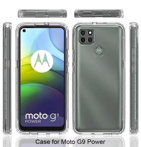 Fundas de Teléfono Transparentes Anti-caídas y Resistentes a los Golpes de TPU+PC, Ecológicas y Personalizadas para Motorola <span class=keywords><strong>Moto</strong></span> <span class=keywords><strong>G9</strong></span> <span class=keywords><strong>Power</strong></span> - Product Image 2