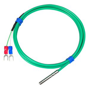 K-type waterproof thermocouple with grooved 4*30mm/5*30mm probe; K-type <b>soft</b> silicone multi-strand temperature sensing <b>wire</b>. - Product Image 3