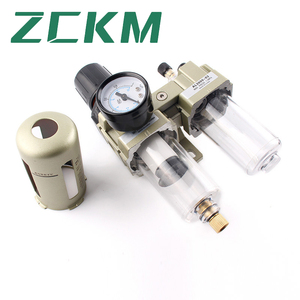 Fc bfc 2000 pneumatic מסנן אוויר כלי מדחס מסנן עם מד וכוסות סיכה - Product Image 6