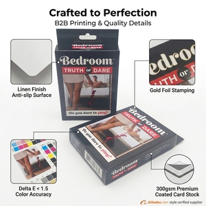 Stampa Personalizzata di Carte da Gioco, Produttore di Carte per Giochi di <span class=keywords><strong>Trivia</strong></span> e Bevute, Carte per Giochi da Tavolo OEM - Product Image 4