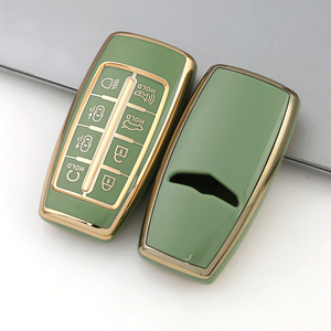 Funda de TPU suave de primera calidad para llave de coche, carcasa para <span class=keywords><strong>Hyundai</strong></span> Genesis GV70 GV80 GV90 Rohens, llavero, bolsa, accesorios, fábrica - Product Image 5