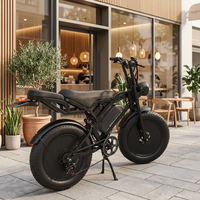 Vélo électrique tout-terrain robuste pour adultes avec pneus larges et batterie amovible, idéal pour la conduite hors route, OEM ODM disponible
