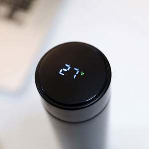 Smart Temperature Display Stainless Steel Thermal Cup A6 <b>Notebook</b> Travel Handbook Three-piece Business Gift Box <b>Set</b> - Product Image 4