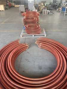 หม้อน้ำหล่อเย็นน้ำมันหล่อลื่นแบบท่อกลม ครีบระบายความร้อนทองแดง - Product Image 3