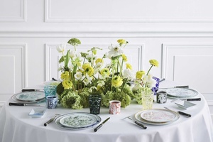 European <b>Bone</b> <b>China</b> 4pcs Plate Porcelain <b>Dinner</b> Plate <b>Set</b> - Product Image 6
