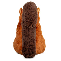 Peluche d'écureuil, écureuil en peluche doux, adorable écureuil brun en peluche pour cadeau d'enfant et décoration de chambre d'enfant