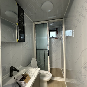 Một khung nhà tiền chế có thể gập lại nhà 3 phòng ngủ mini <span class=keywords><strong>container</strong></span> nhà với phòng tắm và nhà bếp - Product Image 3