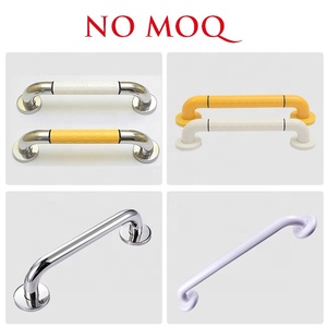 Barres d'appui murales en acier inoxydable Poignée texturée Main courante de surface Finition antirouille Poignée de support de douche biseautée à 135 - Product Image 3