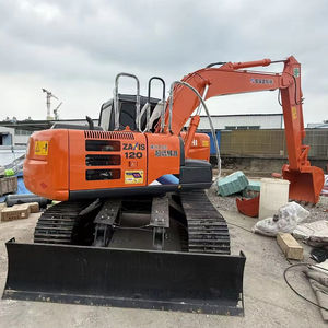 Hitachi ZX120 a utilisé une excavatrice moyenne exclusive nigériane urbaine-rurale élargissement de la route hydraulique stable économe en carburant résistant à la poussière - Product Image 1