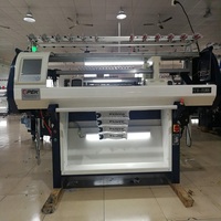セーター付きジャカードカラー編み機