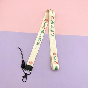 Lanières personnalisées en polyester, impression sérigraphique, <span class=keywords><strong>porte</strong></span>-cartes d'identité, sangles de cou, logo personnalisé, <span class=keywords><strong>porte</strong></span>-clés, approbation <span class=keywords><strong>Disney</strong></span>, usine - Product Image 5