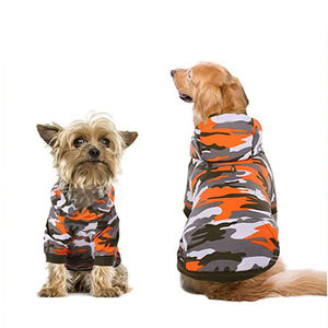 부드러운 코튼 귀여운 위장 카모 의상 의류 인쇄 강아지 애완 동물 티 티셔츠 스웨터 개 까마귀 - Product Image 3