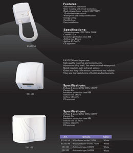 700w Wall Mounted Body Dryer for Hotel Bathroom with Dual Voltage Shaver <b>Socket</b> & Flexible Hose Waterproof Ce Approved Es1009a - Product Image 4