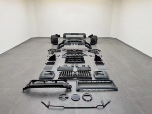 Kit de Carrocería para Automóvil, Parachoques Delantero y Trasero, Actualizado, para <span class=keywords><strong>Mercedes</strong></span>-Benz W463 <span class=keywords><strong>G350</strong></span> G550 G63 Clase G 2020+W464 G63 - Product Image 2