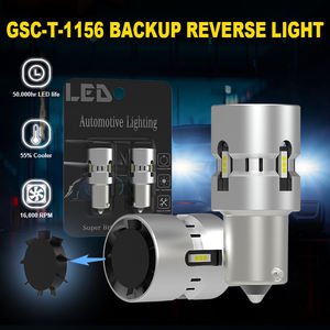 G-View 1156 PY21W Bombilla LED Luz de freno Canbus 500% Brillo 2000LM Blanco Ámbar con ventilador de refrigeración P21W T20 LED para luz de respaldo - Product Image 6