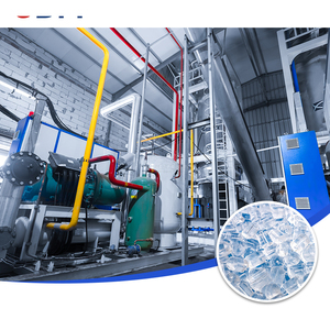 Machine à glace tubulaire industrielle Tv500 de 50 tonnes par 24 heures pour port de pêche, terminal, haute qualité, prix compétitif - Product Image 3