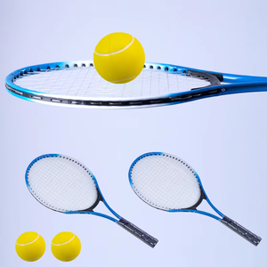 Raquette de <span class=keywords><strong>tennis</strong></span> pour enfants, personnalisable avec logo, manche en acier et plastique, filet en nylon, 21 pouces, 25 pouces, pour entraînement sportif en extérieur - Product Image 5