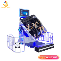 Segunda mano VR Gaming Park Equipment 9D VR Cinema Machine Juego de realidad virtual 360 Simulador de vuelo